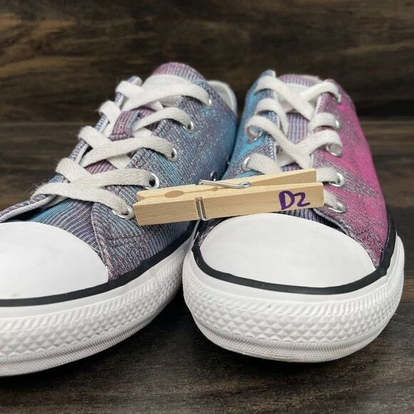 Converse All Star Chuck Taylor OX Multicolor Sneakers Junior’s Sz US  3 665100F - Picture 10 of 10